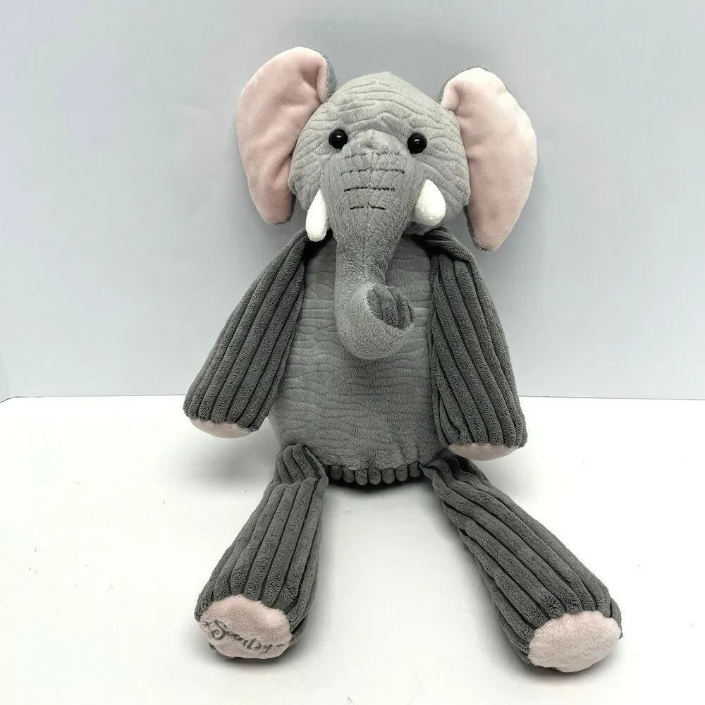 Scentsy Buddy Elephant Soft Plush Zipper Aromatherapy